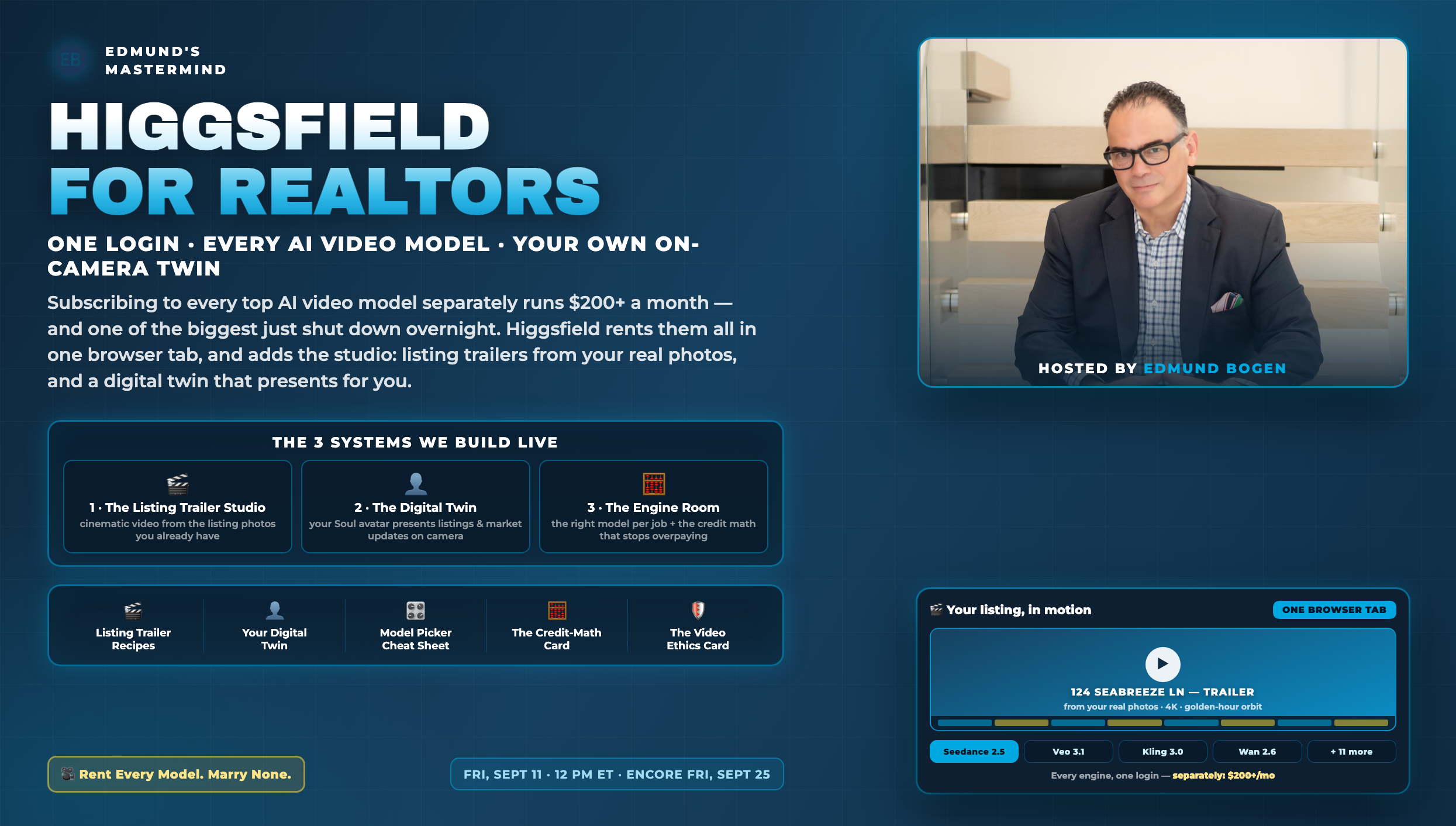 Higgsfield for Realtors — One Login, Every AI Video Model